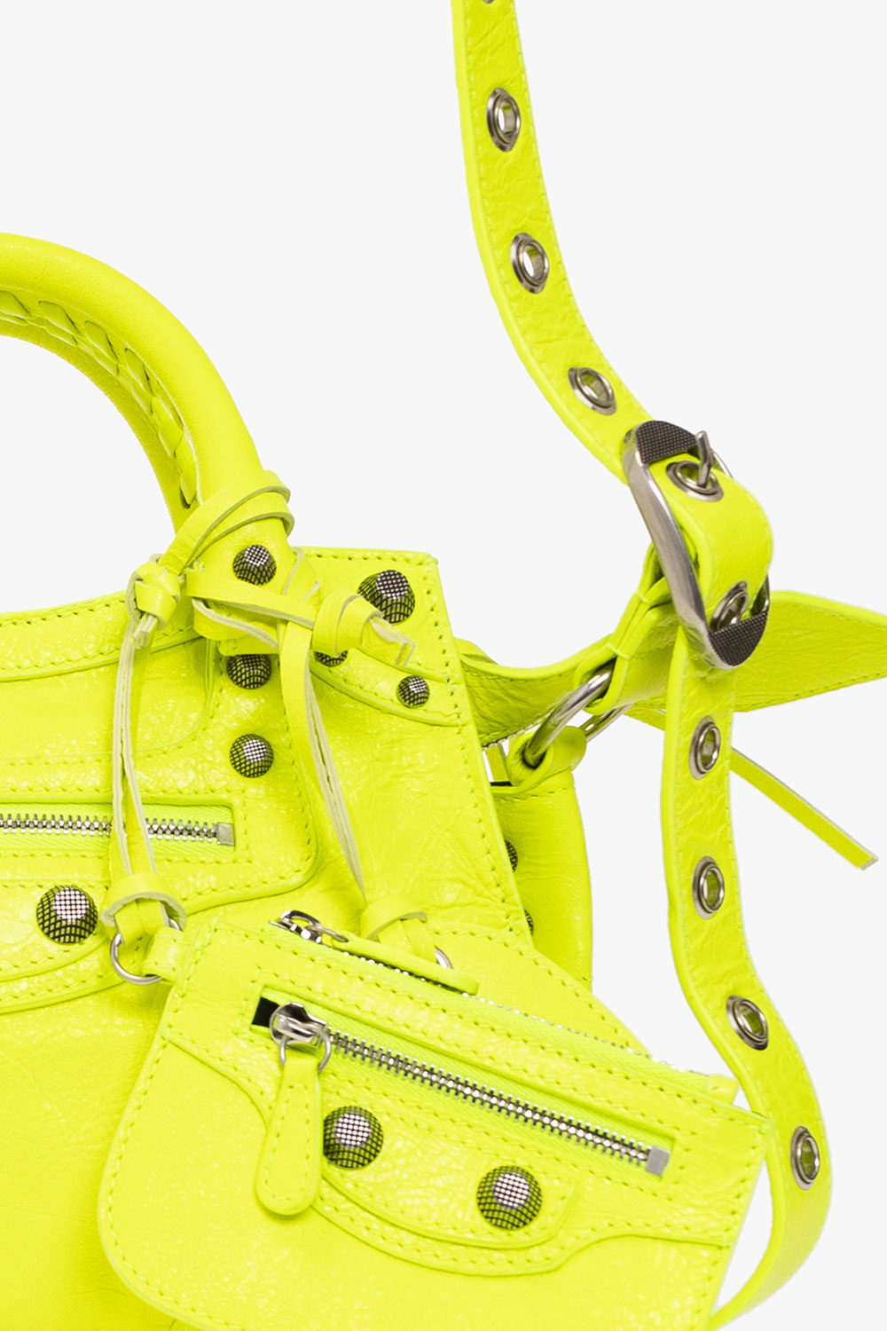 Balenciaga neon bag online